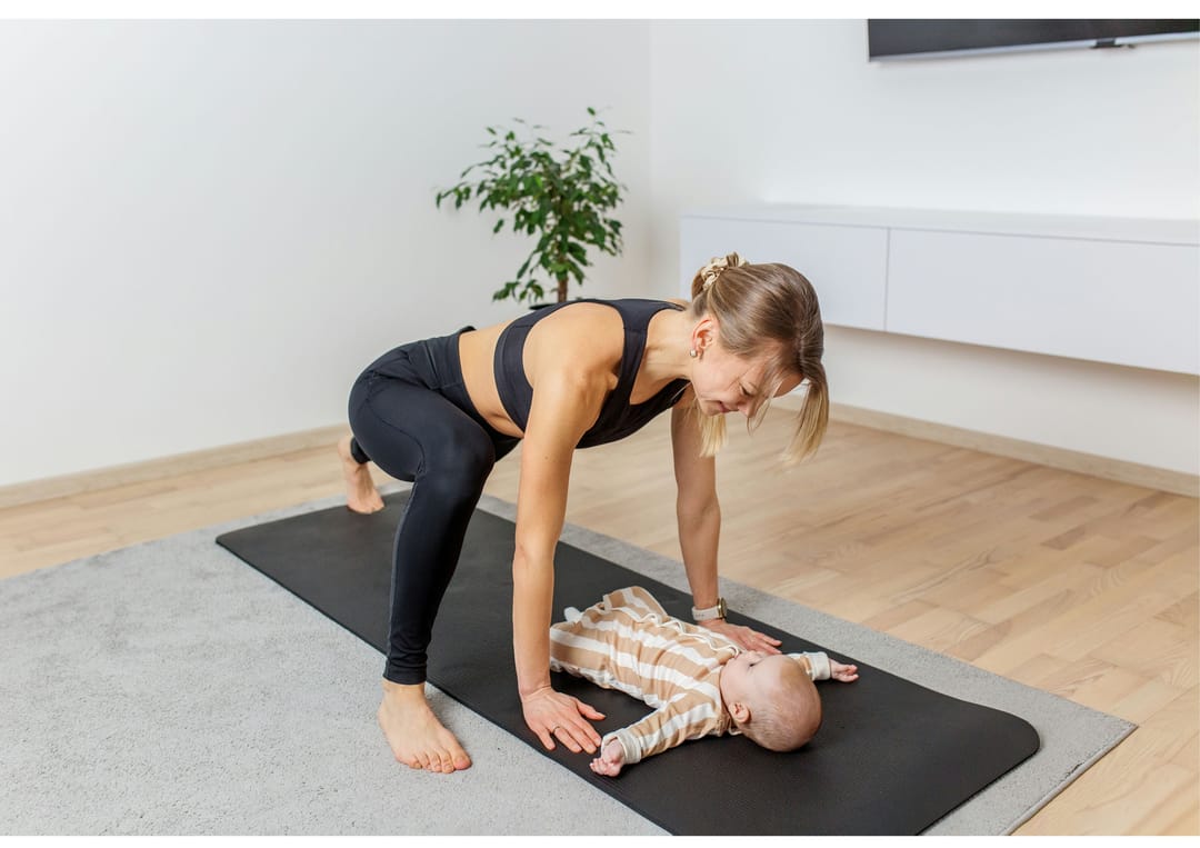 Postnatal  Yoga TT class photo